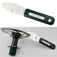 thumbnail image 2 of jinwen Vélo Disque Frein Rotor Truing Clé Alignement Multifonctions 3 Fentes de Réglage, 2 of 7