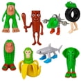 thumbnail image 1 of Juego de figuras Brainrot de Toy Italian con Tralalero Tralala, 8 piezas, 1 of 8