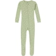 thumbnail image 2 of Gerber Baby and Toddler Neutral Footed Unionsuits, 4-Pack, 0/3 Months - 5T, 2 of 10