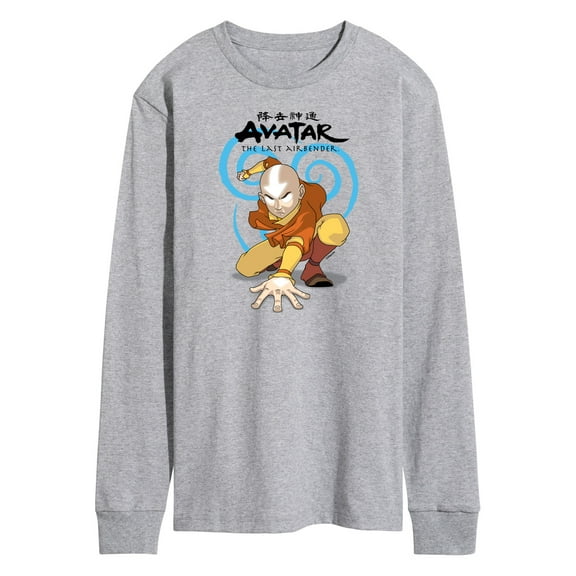 Avatar - The Last Airbender - Aang Swirl - Men's Long Sleeve T-Shirt