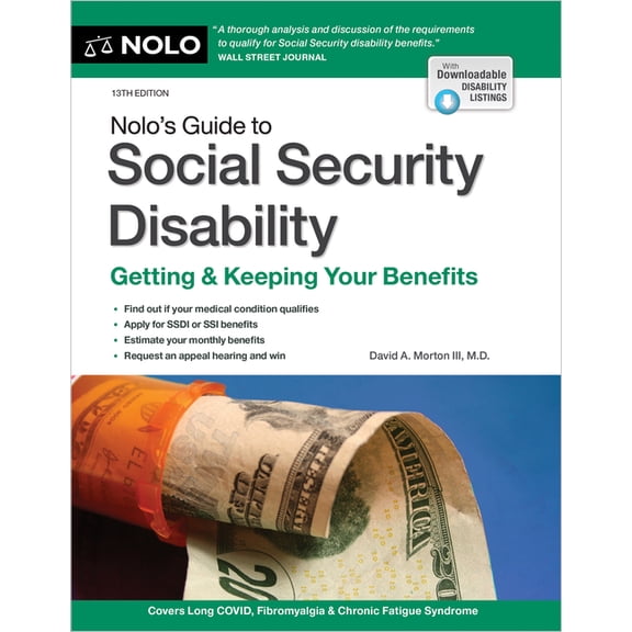 Nolo's Guide to Social Security Disability: Getting & Keeping Your Benefits, (Paperback)