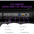 thumbnail image 3 of Restored AOC 34" Agon PRO AG346UCD Gaming Monitor, QHD, 3440x1440, 175Hz 0.03ms MPRT, G-Sync Compatible, - Black, 3 of 8