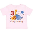 thumbnail image 3 of Inktastic Safari 3rd Birthday Boys or Girls Toddler T-Shirt, 3 of 5