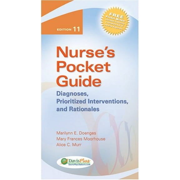 Pre-Owned Nurse's Pocket Guide: Diagnoses, Prioritized Interventions, and Rationales (Paperback) by Marilynn E Doenges, Mary Frances Moorhouse, Alice C Murr