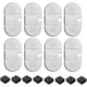 thumbnail image 2 of 8+8 Packs Cat Water Fountain Replacement Filters Compatible Capsule Pet Fountain, Dog Dispenser Replacement Filter Set with Sponges, 2 of 5