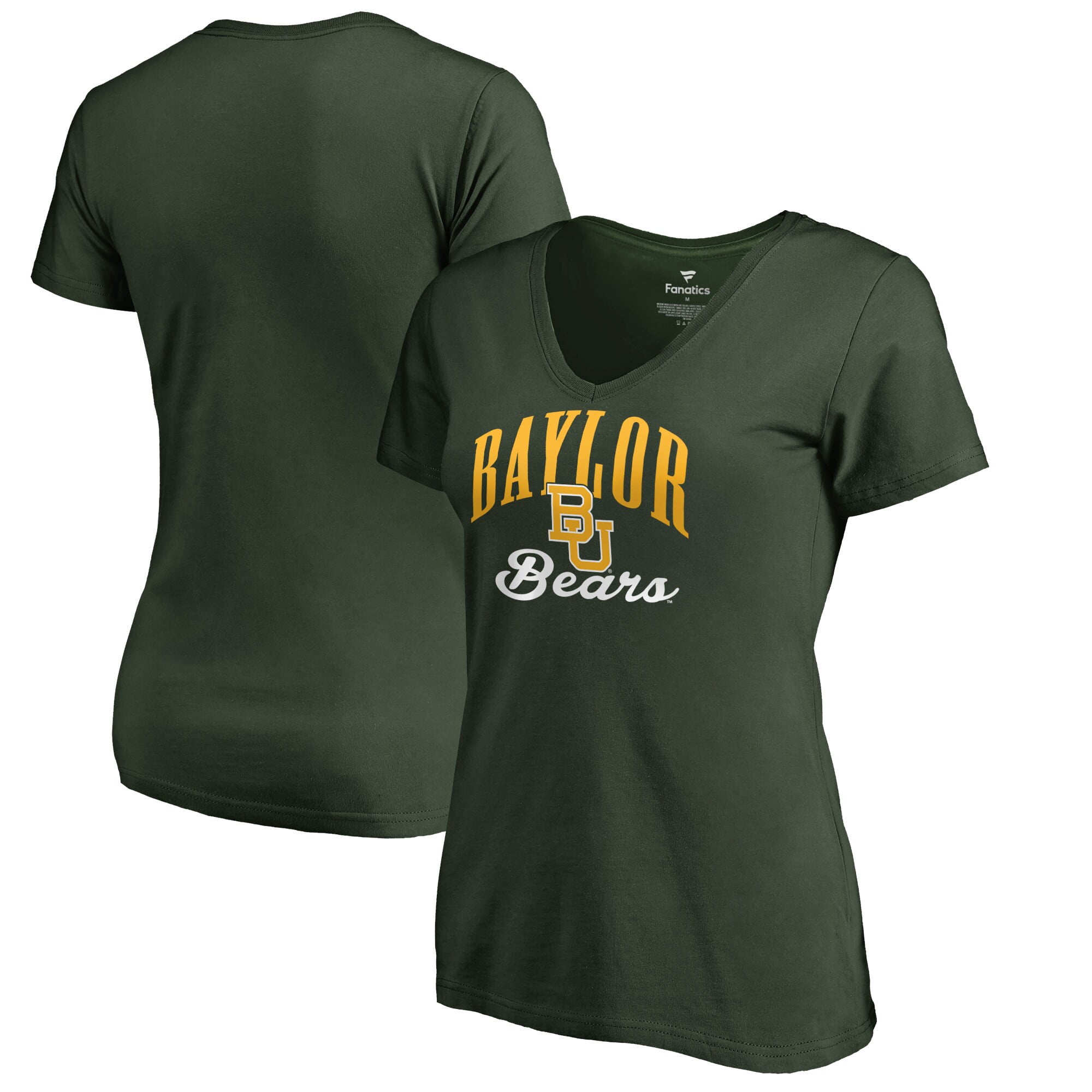 Baylor Bears Fanatics Branded Women&amp;#39;s Victory Script T-Shirt - Green