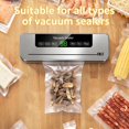 thumbnail image 5 of KASURE 120 Pcs Thick Small Vacuum Sealer Bags 10 x 15 cm Pre Cut Sealable Plastic Bags Textured Vac Pack Bag for Sealing Snacks Biscuits Herb and Tea for External Vacuum Machine, 5 of 5