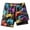 3Black2, variant on Boy's Swim Trunks With Compression Liner And Pockets Colorful Print Swimwear For Kids Youth Shorts Beach Sports Cozy Swim Wear