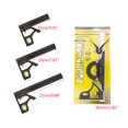thumbnail image 3 of Combination Center Ruler Square Protractor Mobile Ruler Adjustable Sliding Square Ruler Measure Tool, 3 of 8