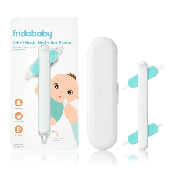 Limpiador 3 en 1 Frida Baby para Nariz, Uñas y Orejas