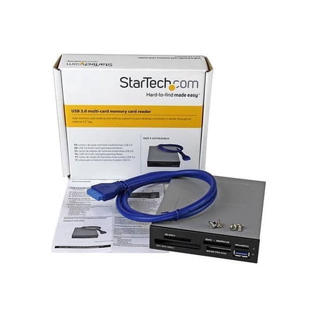 ＳｔａｒＴｅｃｈ．ｃｏｍ USBカードリーダー/USB-A 3.0/マルチカード/3.5インチベイ内蔵型 目安在庫=△