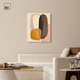 thumbnail image 3 of Burnt Ochre Orbit Canvas Contemporary Art by Art Remedy, Gallery Wrapped, 30 x 36, 3 of 7