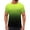 #394-Green, variant on Men's and Women's Gradient Printed Round Neck Short Sleeve T-Shirt Vintage Casual Sports Wear Elastic Comfortable Breathable Fabric for Daily Use Gym Party