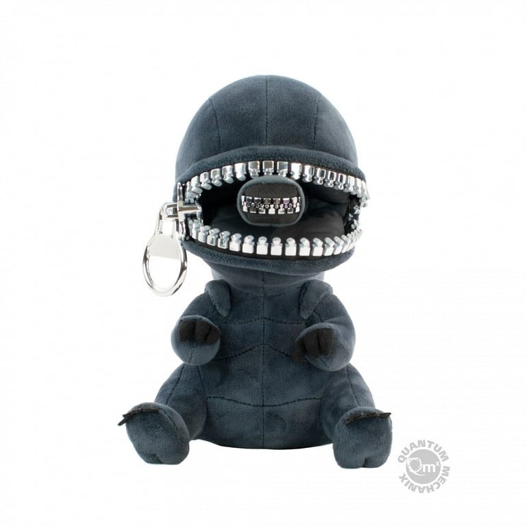 QMx Alien Xenomorph Zippermouth Plush Figure, 9