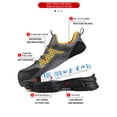 thumbnail image 5 of OwnShoe Lightweight Steel Toe Shoes for Men Women Safety Shoes Breathable Work Sneakers Industrial Boots, 5 of 8