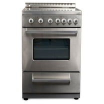 Premium Levella 24" Freestanding Electric Range with Air Fry