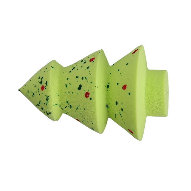 Puff En Polvo Verde árbol De Navidad Lentejuelas Transpirable Maquillaje En Polvo Puff Esponja De Belleza Húmedo Y Seco De Doble Uso Almohadillas Para Polvo Para Polvo Suelto De Base