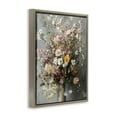 thumbnail image 3 of Stupell Industries Overflowing Spring Flowers Floral Painting Brown Floater Framed Canvas Art Print Wall Art, 17 x 21, 3 of 9