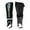 BLACK, variant on Vizari Malaga Shin Guards with Ankle Protection for Kids, Youth, and Adults | Lightweight Soccer Pads for Boys and Girls Ages 3+ - BLACK, M