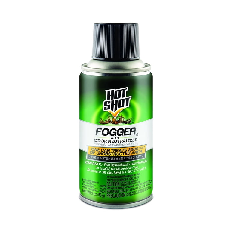 Hot Shot Indoor Bug Bomb Fogger with Odor Neutralizer, 6 Count-2 Ounce Cans  - Kills Heavy Insect Infestations - Walmart.com