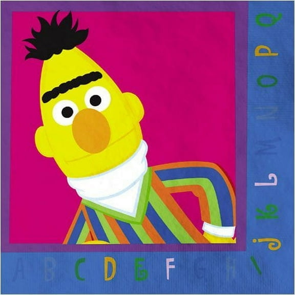 Sesame Street 'P is for Party' Small Napkins (16ct)