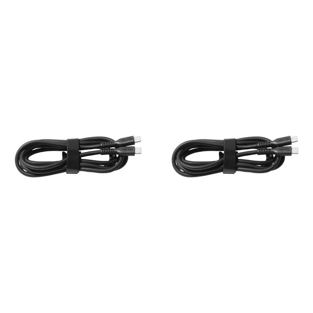 2X Cable de Datos Tipo C Resistente Al de Carga RáPida de 240 W Cable de Entrada de Soldador EléCtrico con NúCleo de Cobre de Chip E-MAKER