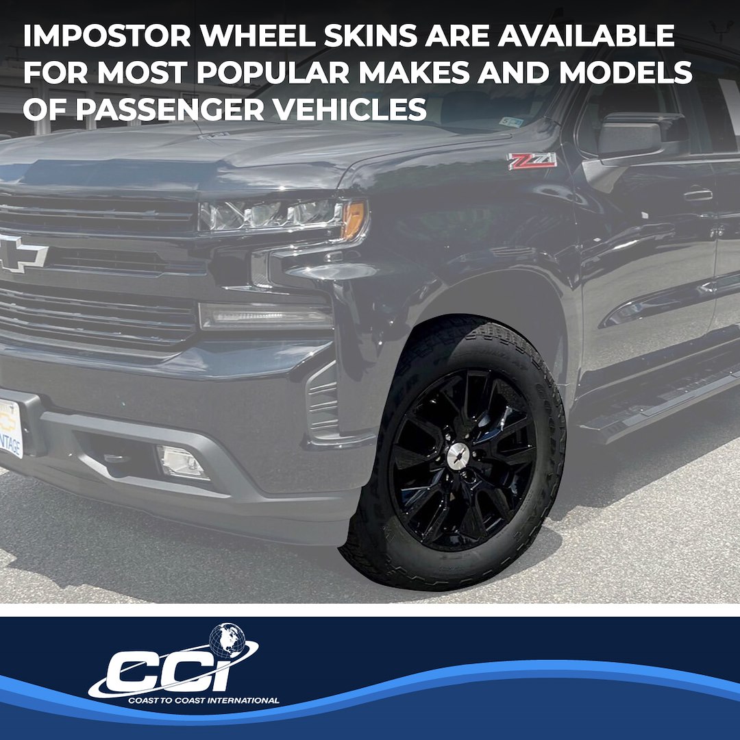 Coast To Coast IMP454BLK IMPOSTOR ® WHEEL COVER