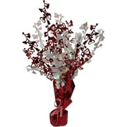 PMU Valentine’s Day Heart Gleam 'N Burst Centerpiece 15 Inches Valentine's Day Theme Event Decoration Indoor/Outdoor Party Accessories (3/pkg) Pkg/1