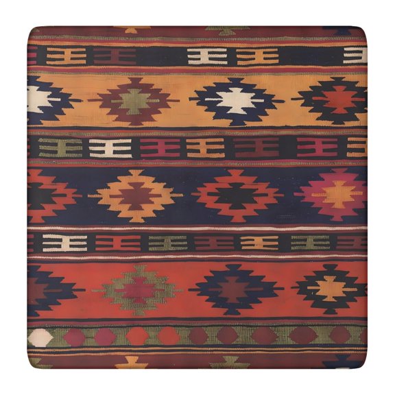Decorative Bohemian Flowers Design Table Cover with Stretch Fit