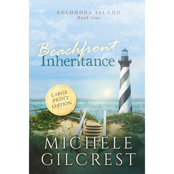 Beachfront Inheritance Large Print (Solomons Island Book One), (Paperback)