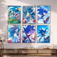 thumbnail image 4 of Póster de anime S-Sonic en papel impreso para el hogar, sala de estar, dormitorio, entrada, bar, restaurante, cafetería, pintura artística, decoración, 4 of 5