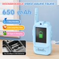 thumbnail image 4 of Walkie Talkie con Video Alotwan 2 Pack Recargable para Niños de 3 a 12 años, 4 of 8