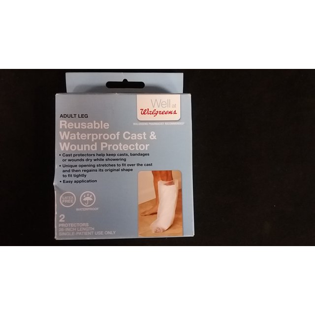 Walgreens Reusable Waterproof Cast & Wound Protector 2 Pack