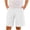 Boys Shorts - White, variant on Maqroz Athletic Shorts for Boys Elastic Waist Mid Thigh Short Pants Casual Loose Fashion Solid Color Bottoms for Summer Occasions and Activities, Size 14-15 Years