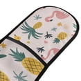 thumbnail image 4 of Yayeee Double Oven Mitt Kitchen Heat Resistant Baking 35" x7" Quilted Glove, Flamingo Pattern, 4 of 6