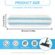 thumbnail image 3 of Machine Washable 400 Uses Microfiber Replacement Cleaning Sheets For Hard Grounds 4 Pack Durable Cleaning Cloths, 3 of 5