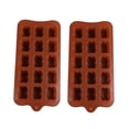 thumbnail image 4 of FONWILYO Silicone Chocolate Molds 11.8x4.3x1in for Baking Enthusiasts Creative Shaped Design Easy Demoulding 2Pcs, 4 of 8
