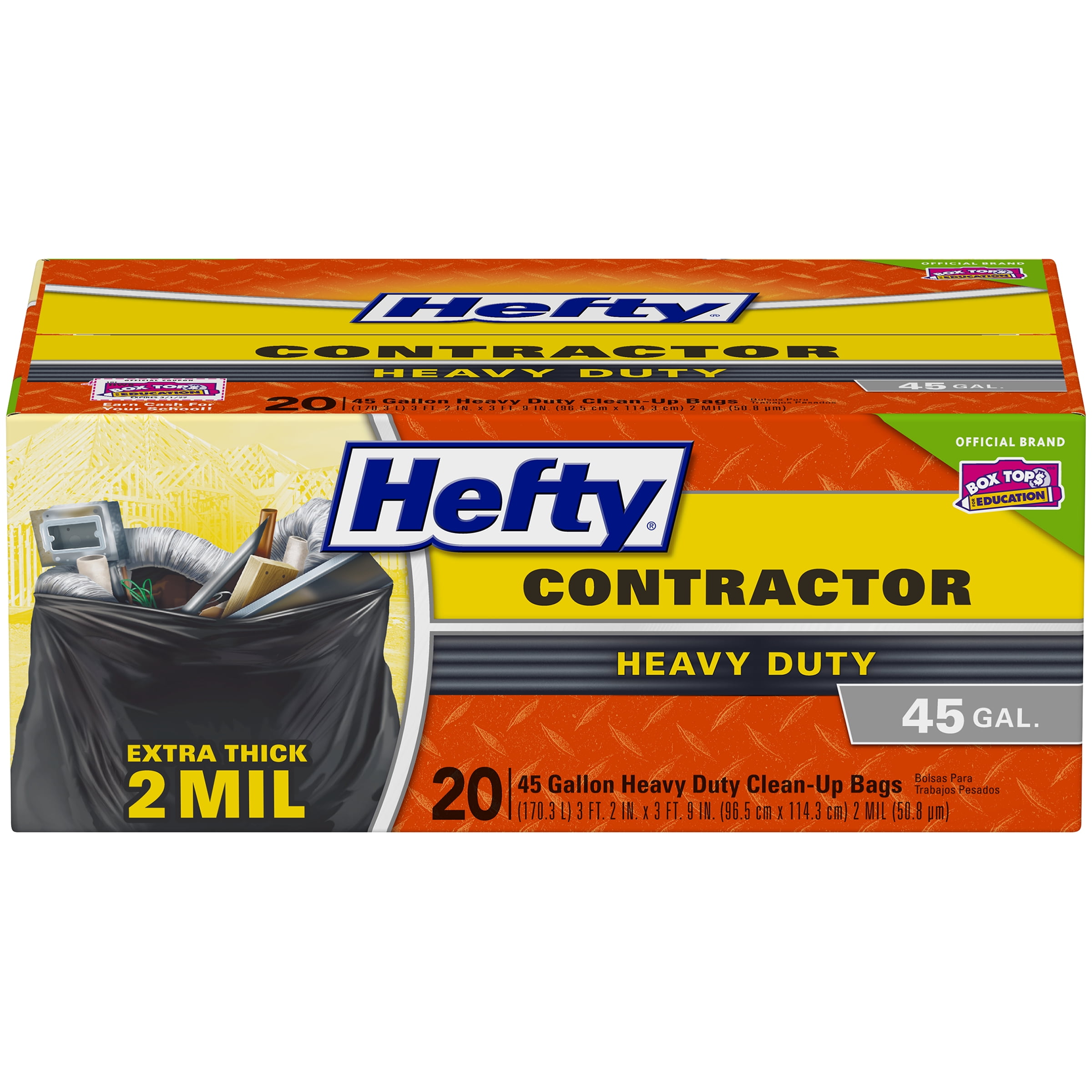 Can Liner Hefty Strong Large Trash/Garbage Bags
