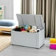 thumbnail image 5 of Toy Chest Melissa & Doug, muebles de madera gris para sala de juegos, 5 of 9