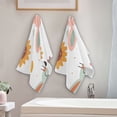 thumbnail image 4 of Cute Rabbit Sunflower Cloud Rainbow Heart Hand Towel Absorbent Bath Towels for Bathroom Sports Gym 28" x 14" Set of 2, 4 of 8