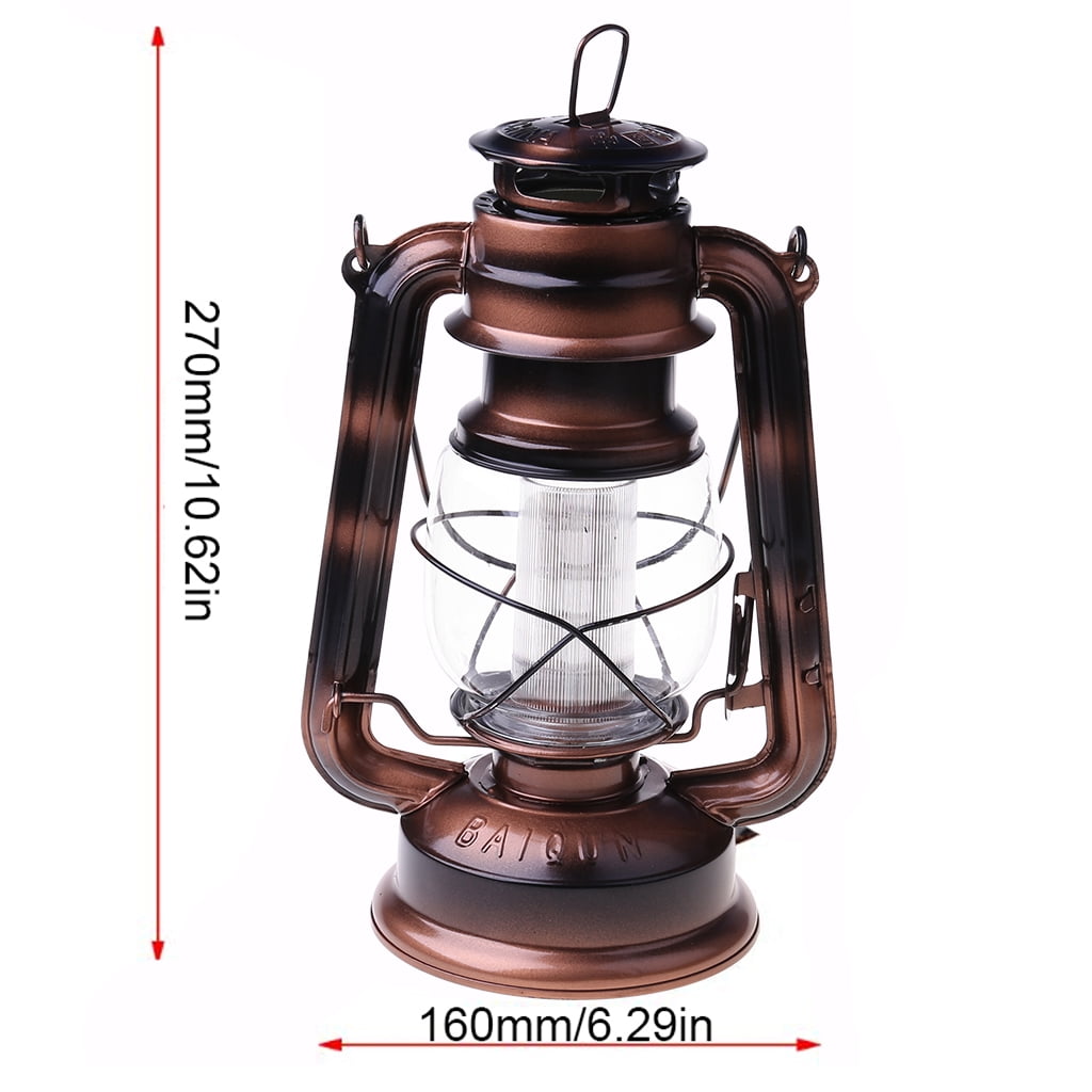 Led Light Vintage Style Wind Lantern Electronic Handheld Night Lamp for Islamic Muslim Ramadan Party Decoration