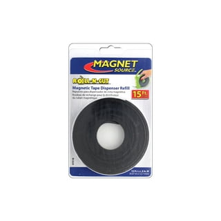 Magnet Tape Adhesive Backed , Flexible Magnetic 1/2 inch x 25 Foot Roll