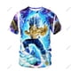 thumbnail image 1 of Dragon-Ball camiseta niños nuevo Kawaii 2022 verano divertido dibujos animados 3D camiseta para niños niñas chico ropa Unisex manga corta 6XL heqiyong CONDUJO, 1 of 2