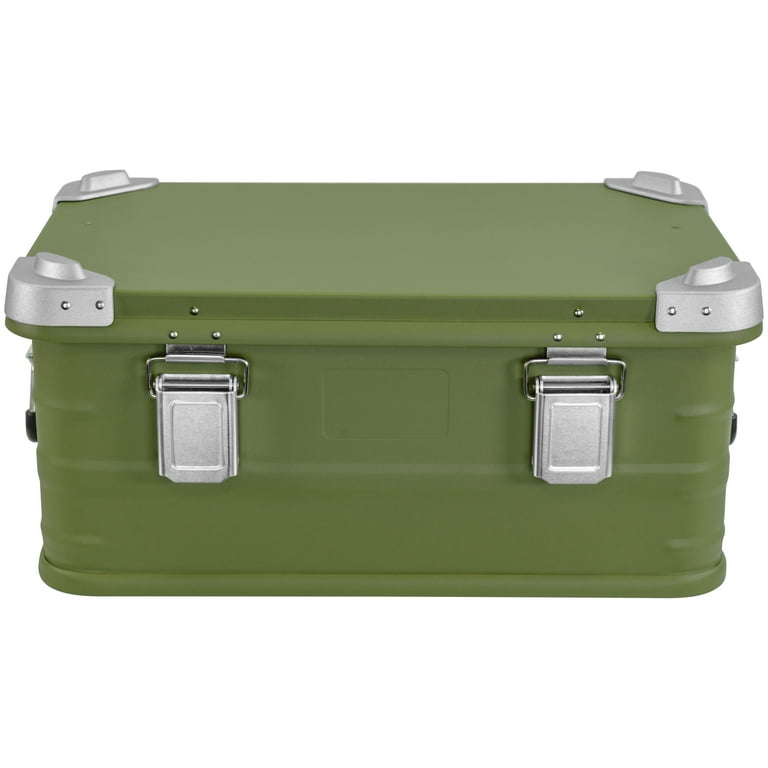 Eylar Crossover Aluminum Overland Storage, Trunk, Metal Cargo Case, Storage  Box (30L Small, Green)