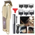 thumbnail image 4 of Digital Electric Clippers, More Convenient Easy Operate Beard Trimmer Kit LCD Screen More Sanitary  For Haircut, 4 of 8