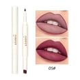thumbnail image 1 of QIBEST maquillaje 2 en 1 lápiz labial mate y delineador de labios lápiz labial desnudo maquillaje impermeable cosméticos bálsamo labial crema mate delineador de labios, 1 of 5