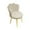 Beige, variant on GUOOL Vanity Chair Comfortable Nordic Side Chair Living Room Chair with Metal Legs Blue