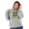 thumbnail image 4 of Happy Camper US Forest Service Hoodie Sweatshirt Women Men Brisco Brands S, 4 of 6