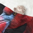 thumbnail image 2 of Pofeuu Closeup Red Flamingo Portrait Print Puppy Blanket,Dog Blankets,Pet Blanket Cozy Cat Blankets for Indoor Cats, Fuzzy Pet Blanket for Kitten Doggy Dog Blankets-Large, 2 of 8