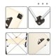 thumbnail image 4 of Outdoor Mini Folding Table Portable Lightweight 600D Oxford Cloth Folding Table for Camping BBQ Picnic Khaki, 4 of 5